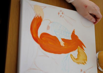 Micul Prinț în Culori: Când Povestea Prinde Viață pe Șevalet