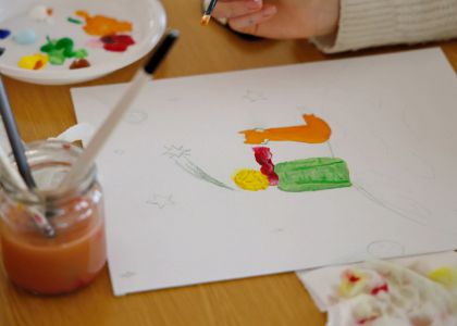 Micul Prinț în Culori: Când Povestea Prinde Viață pe Șevalet