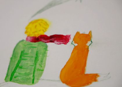 Micul Prinț în Culori: Când Povestea Prinde Viață pe Șevalet