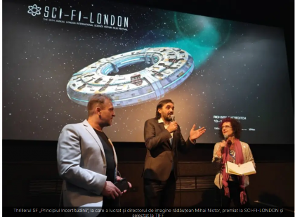 Thrillerul SF „Principiul Incertitudinii”, la care a lucrat și directorul de imagine rădăuțean Mihai Nistor, premiat la SCI-FI-LONDON și selectat la TIFF