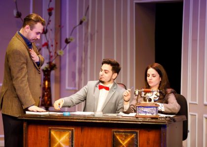 … ESCU de Tudor Mușatescu, Teatrul Național Satiricus „I.L. Caragiale” Chișinău, Republica Moldova