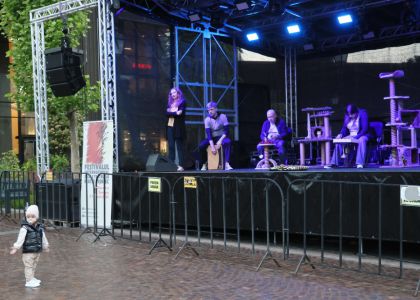 „PiSiCi”-le Teatrului din Suceava au învins ploaia: Public entuziasmat și ropote de aplauze la EduFortress, în parcarea Iulius Mall
