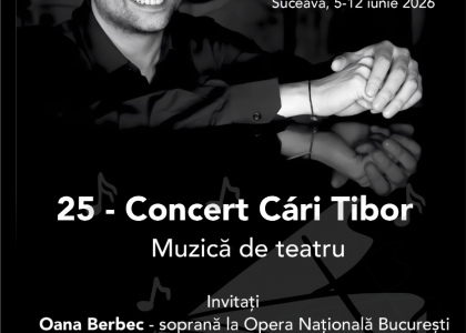 25 – Concert CÁRI TIBOR. Muzică de teatru