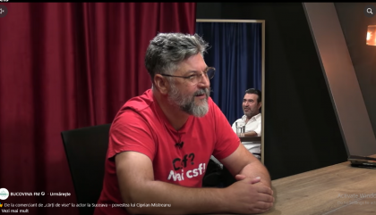 De la comerciant de „cărți de vise” la actor la Suceava – povestea lui Ciprian Mistreanu